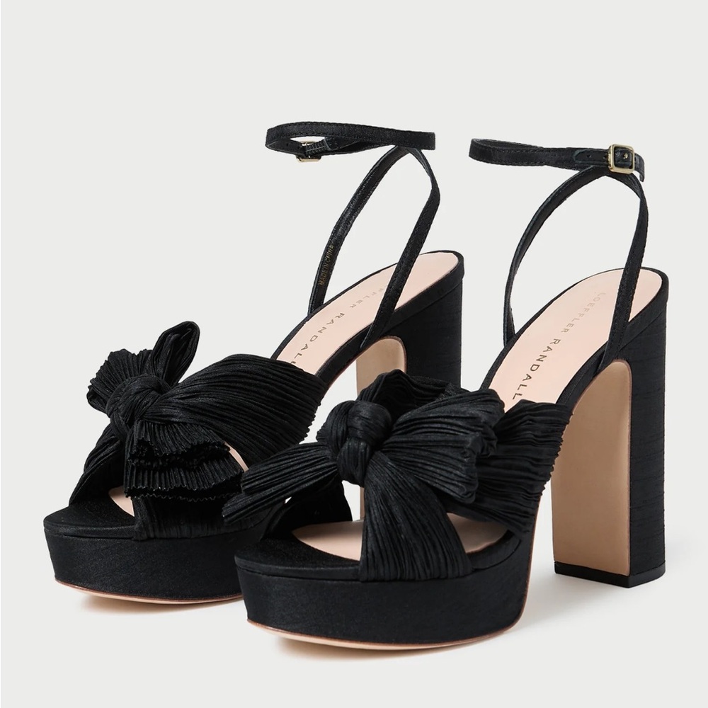 Loeffler Randall Black Heels